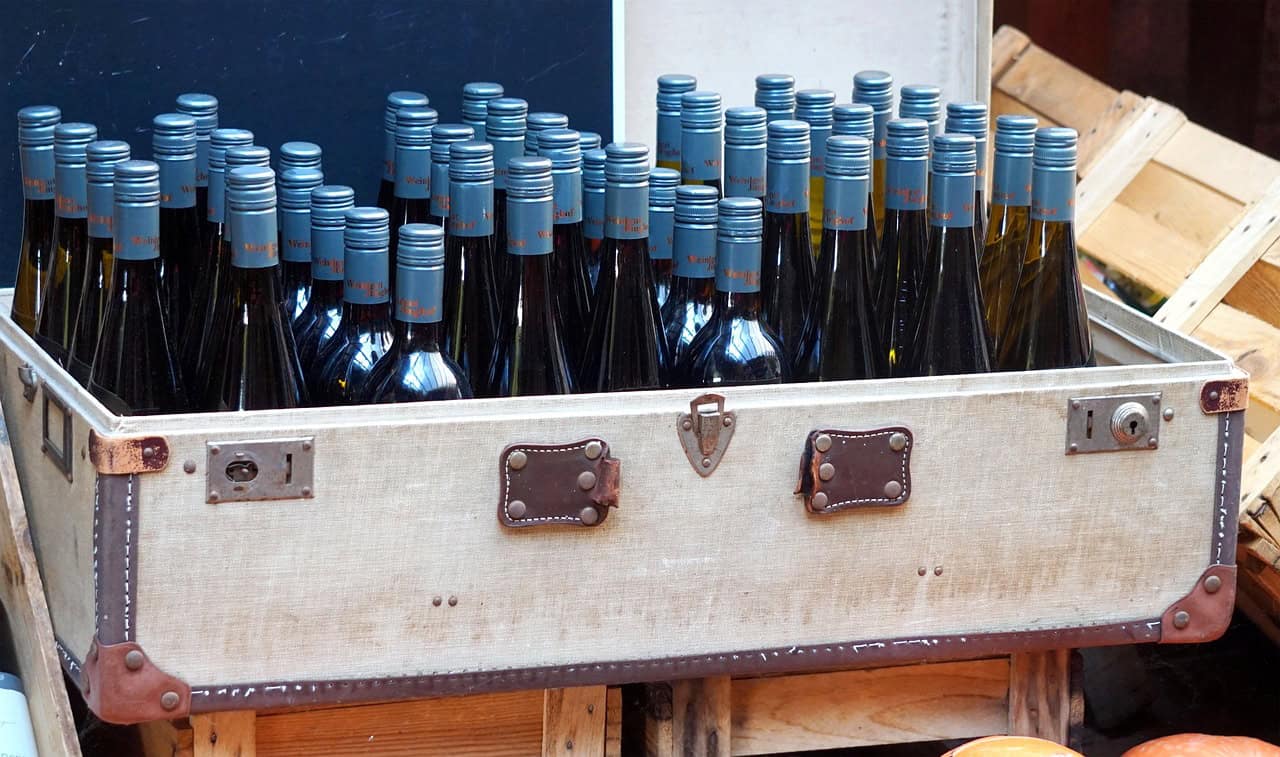 Come portare il vino in vacanza